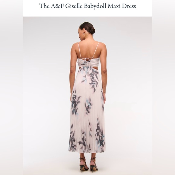 Abercrombie & Fitch Giselle Babydoll Floral Maxi Dress - Picture 5 of 12